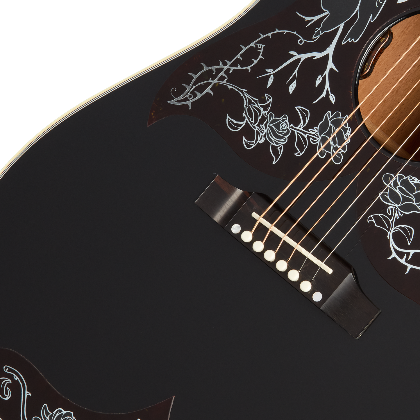 Gibson Custom Kirk Hammett Raven, Ebony Acoustic Guitar Gibson Custom