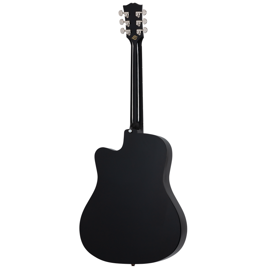 Gibson Dave Mustaine Songwriter, Signed, Ebony Acoustic Guitar Gibson