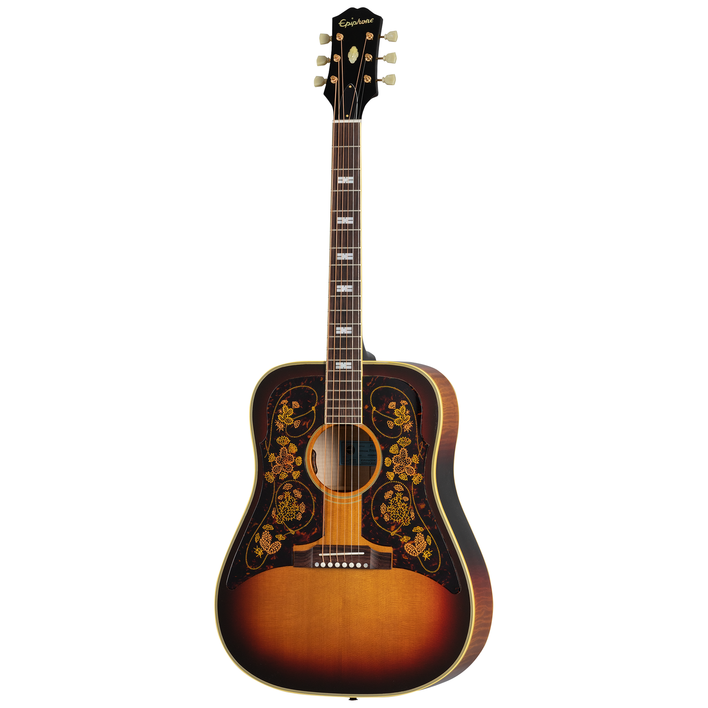 Epiphone USA Chris Stapleton Frontier, Frontier Burst Acoustic Guitar Epiphone