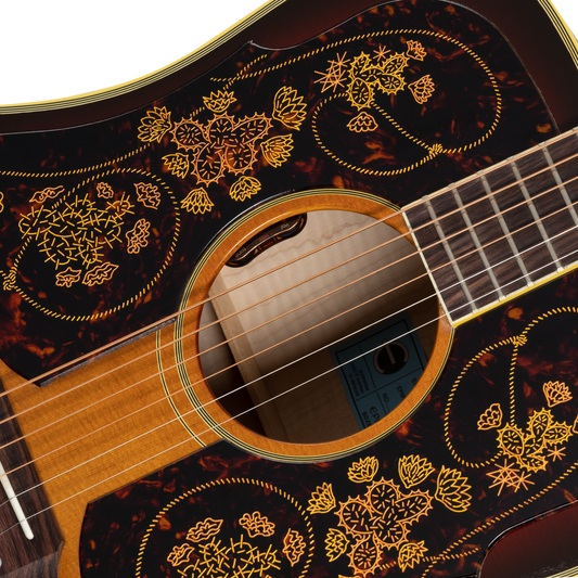 Epiphone USA Chris Stapleton Frontier, Frontier Burst Acoustic Guitar Epiphone