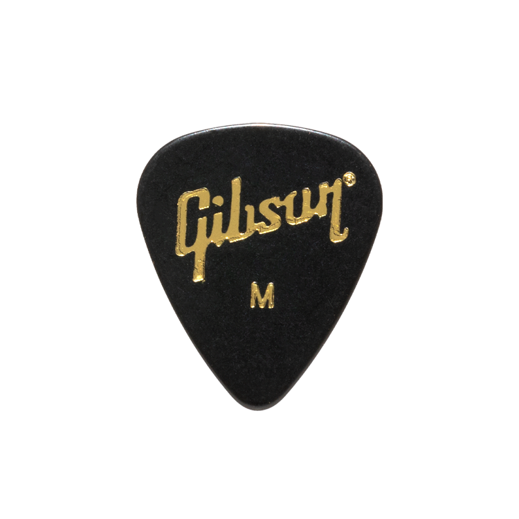 Gibson Standard Black Picks, 72 pcs., Medium Picks Gibson