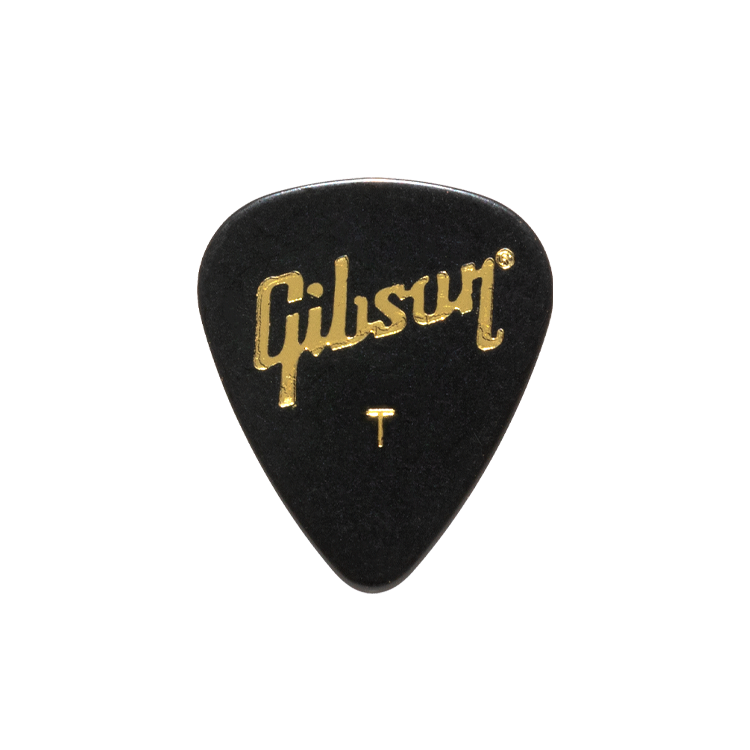Gibson Standard Black Picks, 72 pcs., Thin Picks Gibson