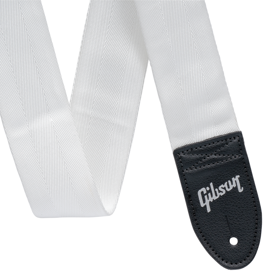 Gibson The Seatbelt, White Strap Gibson