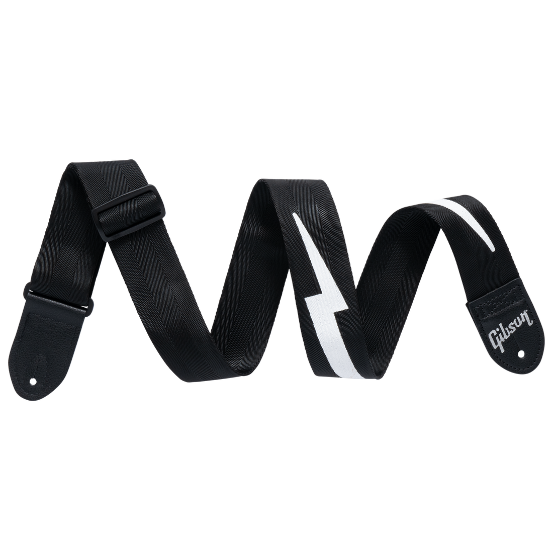 Gibson The Lightning Bolt Seatbelt, Black Strap Gibson