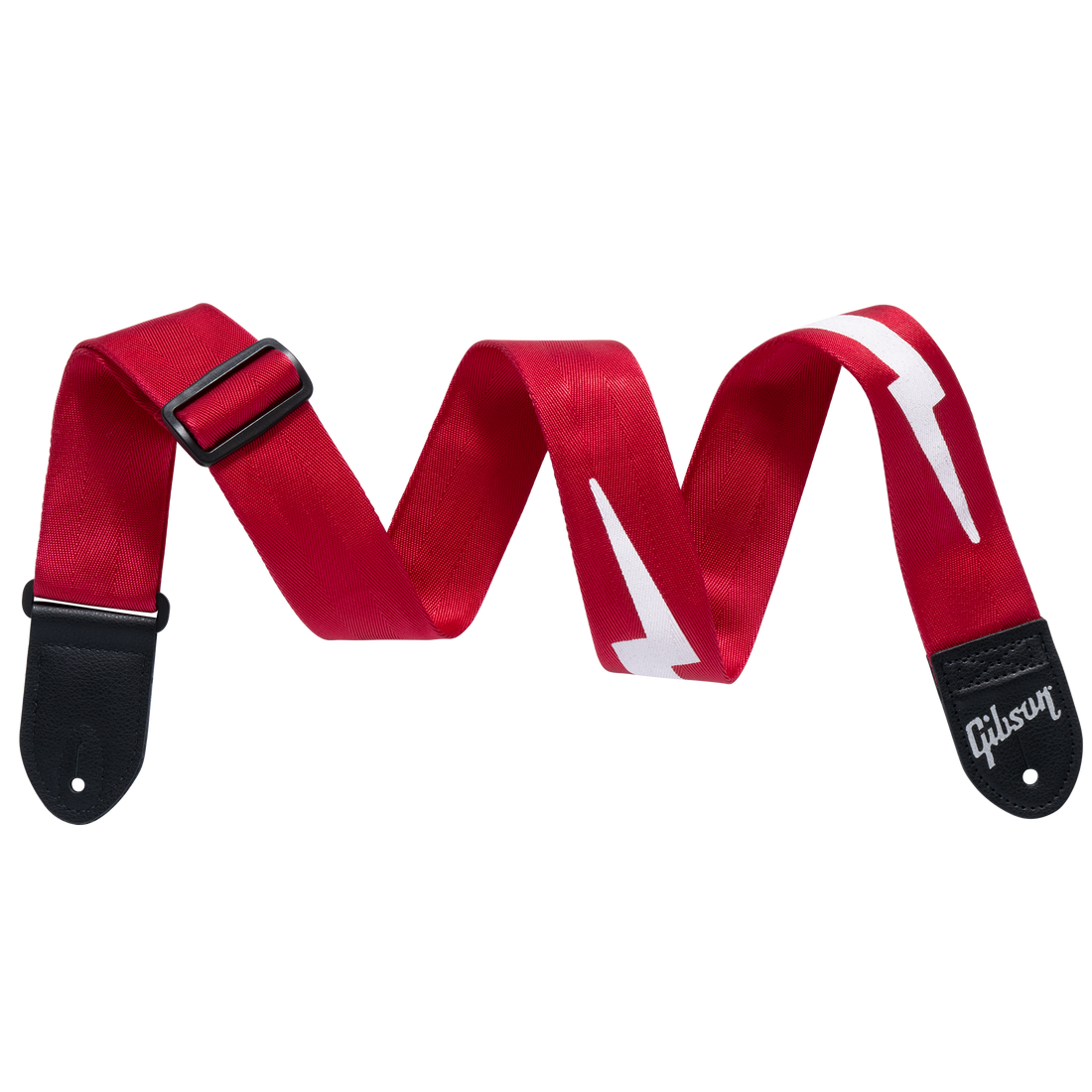 Gibson The Lightning Bolt Seatbelt, Red Strap Gibson