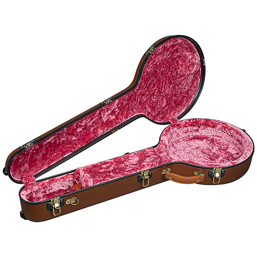 Gibson Signature Series Calton Case, Banjo, Brown, Exclusive Hardshell Case Gibson