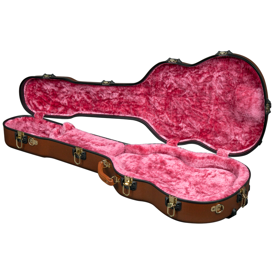 Gibson Signature Series Calton Case, SG, Brown, Exclusive Hardshell Case Gibson
