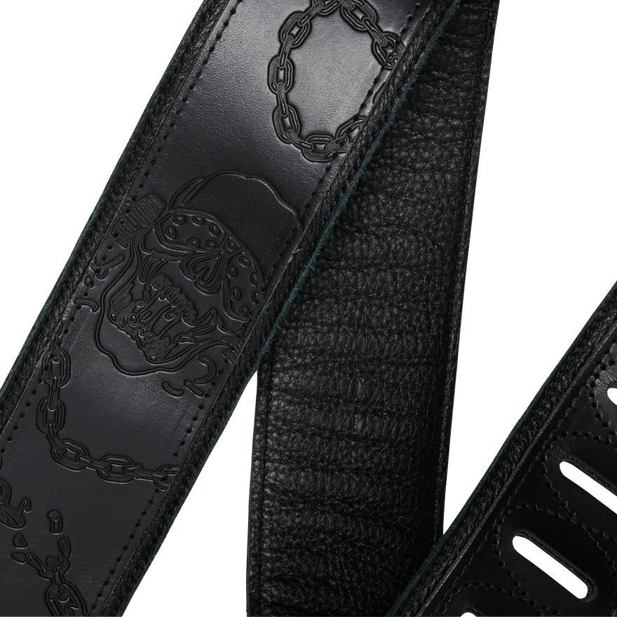 Gibson Dave Mustaine Signature Guitar Strap, Black, Exclusive Strap Gibson