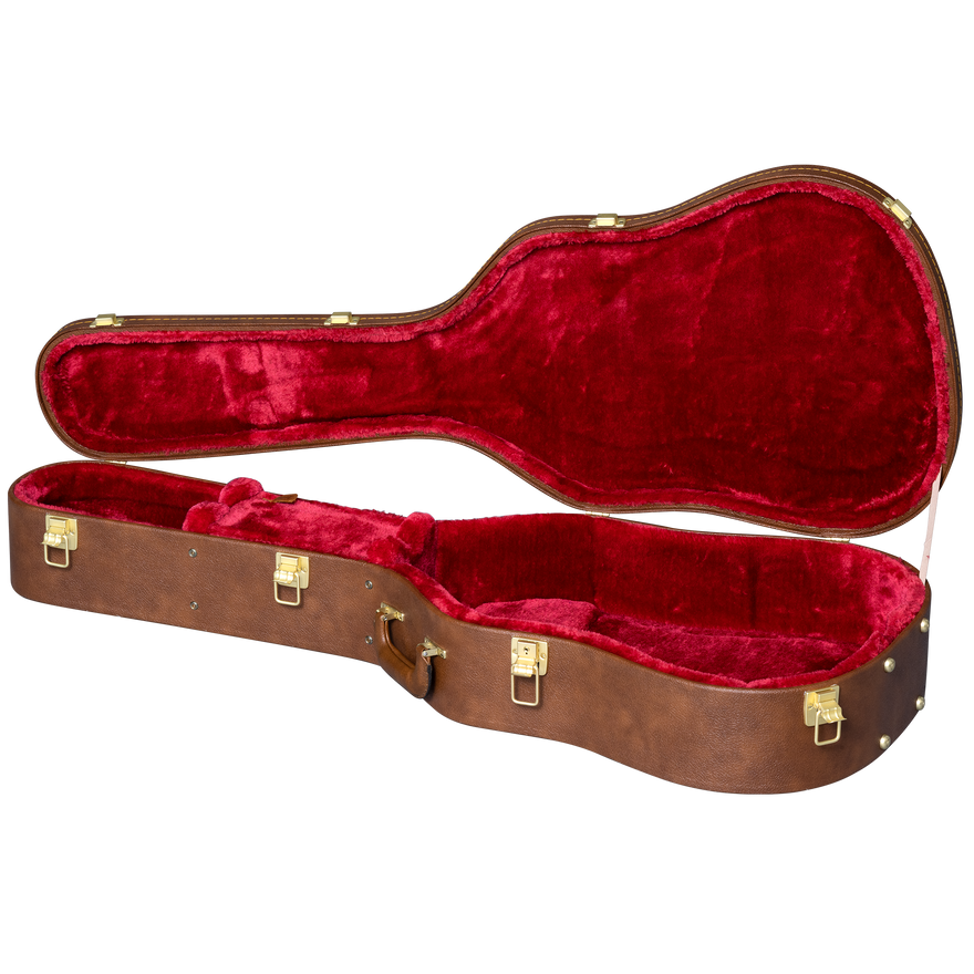 Gibson Custom Country Western Round Shoulder with Red Spruce Top, Antique Natural, Exclusive Electric Guitar Gibson Custom