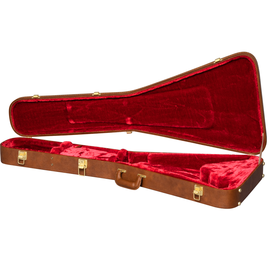 Gibson Original Hardshell Case, Flying V, Brown Hardshell Case Gibson