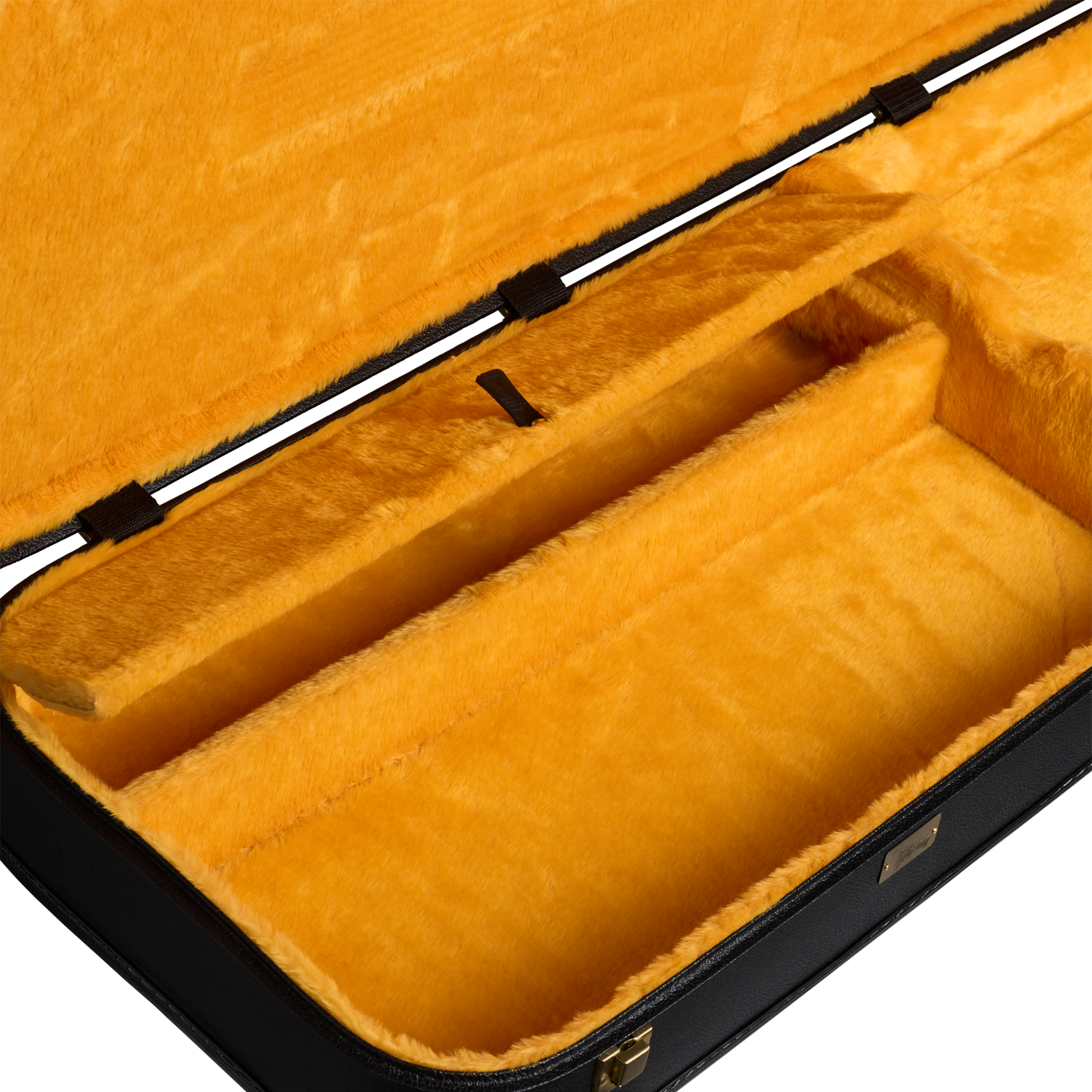 Gibson Historic Firebird Hardshell Case, Aged, Black/Goldenrod Hardshell Case Gibson