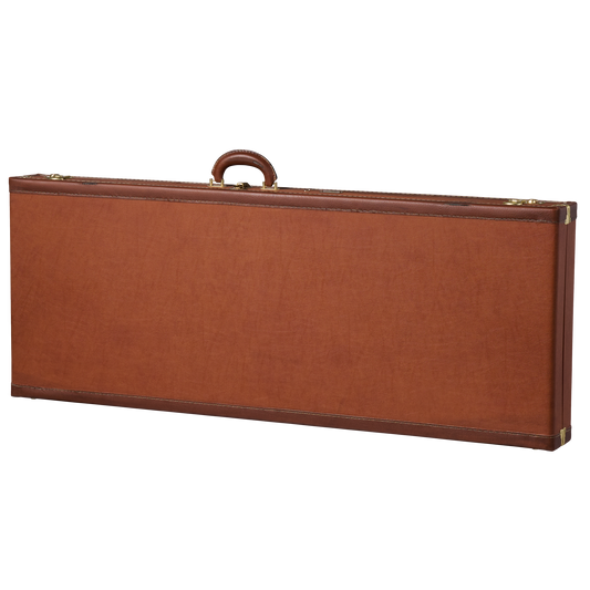 Gibson Historic '58 Korina Explorer Hardshell Case, Aged, Brown/Pink Hardshell Case Gibson