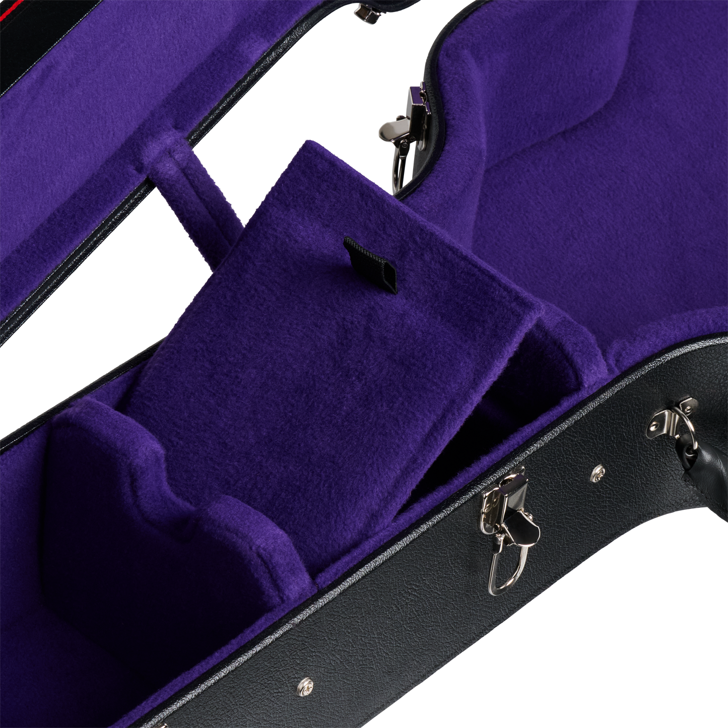 Gibson Pre-War Historic Hardshell Case, SJ-200, Black/Purple Hardshell Case Gibson