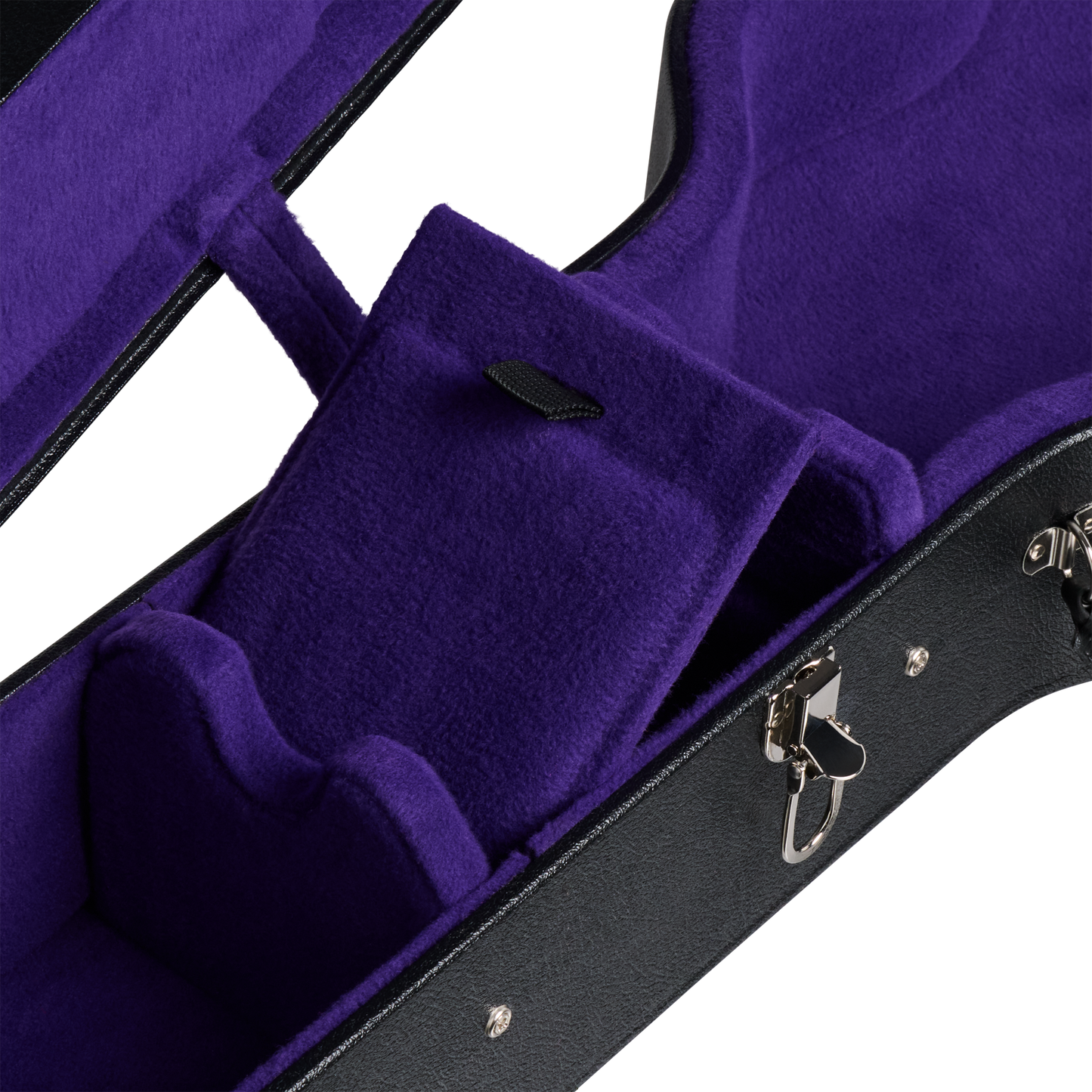 Gibson Pre-War Historic Hardshell Case, L-00, Black/Purple Hardshell Case Gibson