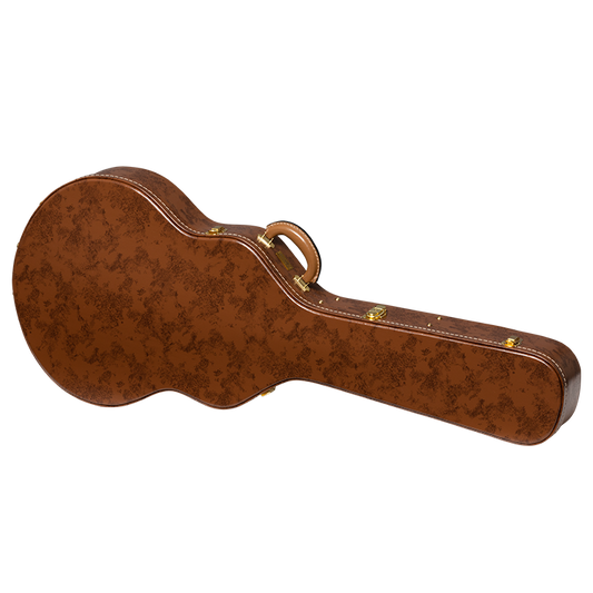 Lifton Historic Hardshell Case, ES-335, Brown/Pink Hardshell Case Lifton