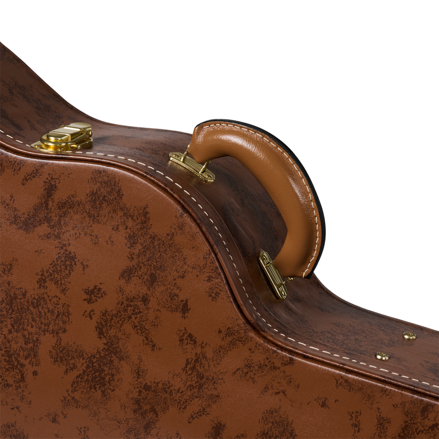 Lifton Historic 50s Hardshell Case, J-45, Brown/Pink Hardshell Case Lifton