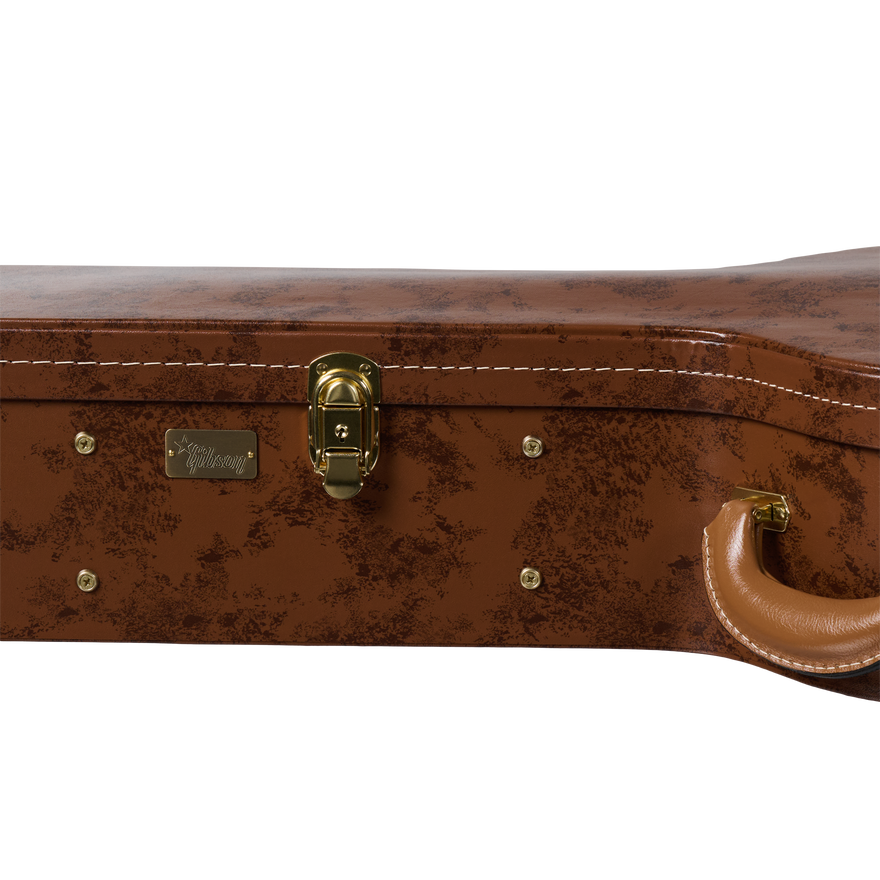 Lifton Historic 50s Hardshell Case, J-45, Brown/Pink Hardshell Case Lifton