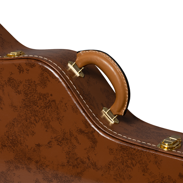 Lifton Historic Hardshell Case, J-185, Brown/Pink Hardshell Case Lifton
