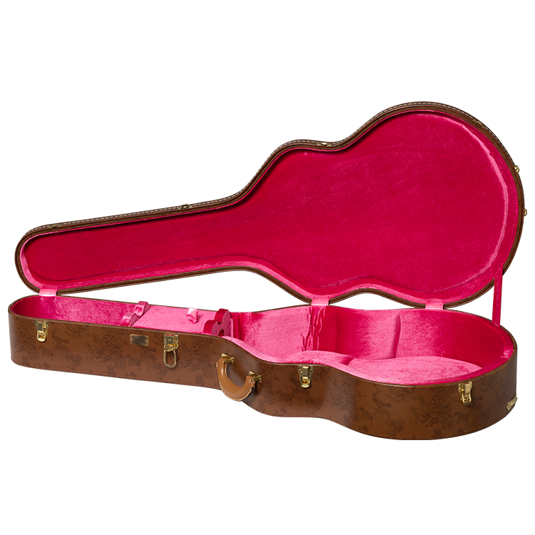 Lifton Historic Hardshell Case, J-185, Brown/Pink Hardshell Case Lifton