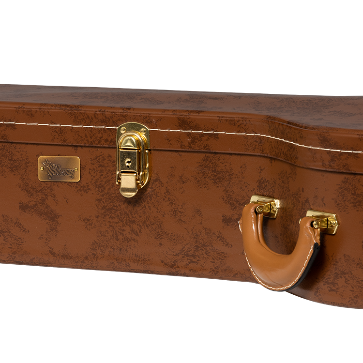 Lifton Historic Hardshell Case, SJ-200, Brown/Pink Hardshell Case Lifton