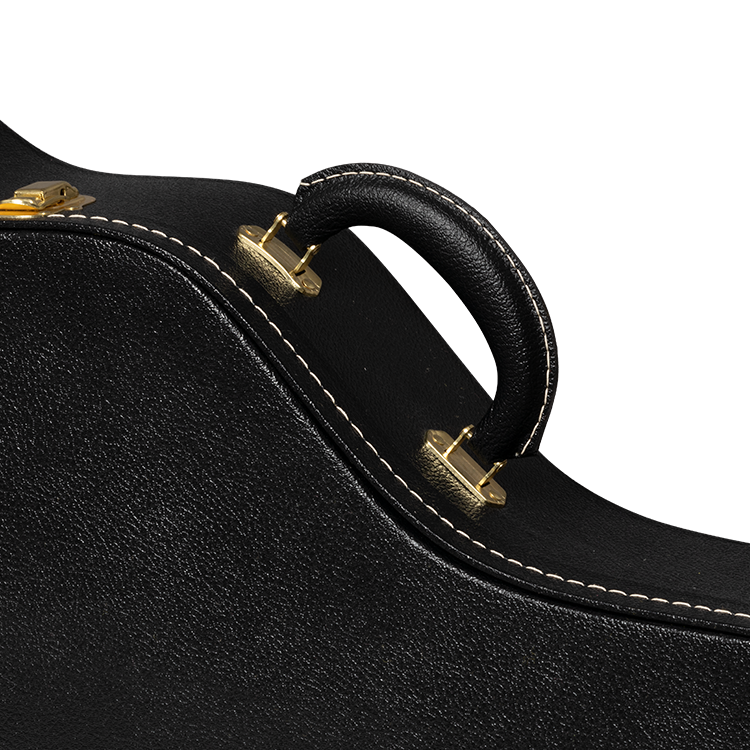 Lifton Historic Hardshell Case, ES-335, Black/Goldenrod Hardshell Case Lifton