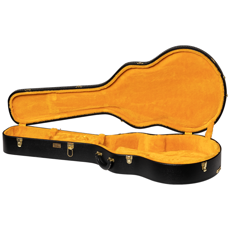 Lifton Historic Hardshell Case, ES-335, Black/Goldenrod Hardshell Case Lifton
