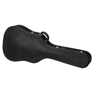 Lifton Historic Hardshell Case, Dreadnought, Black/Goldenrod Hardshell Case Lifton