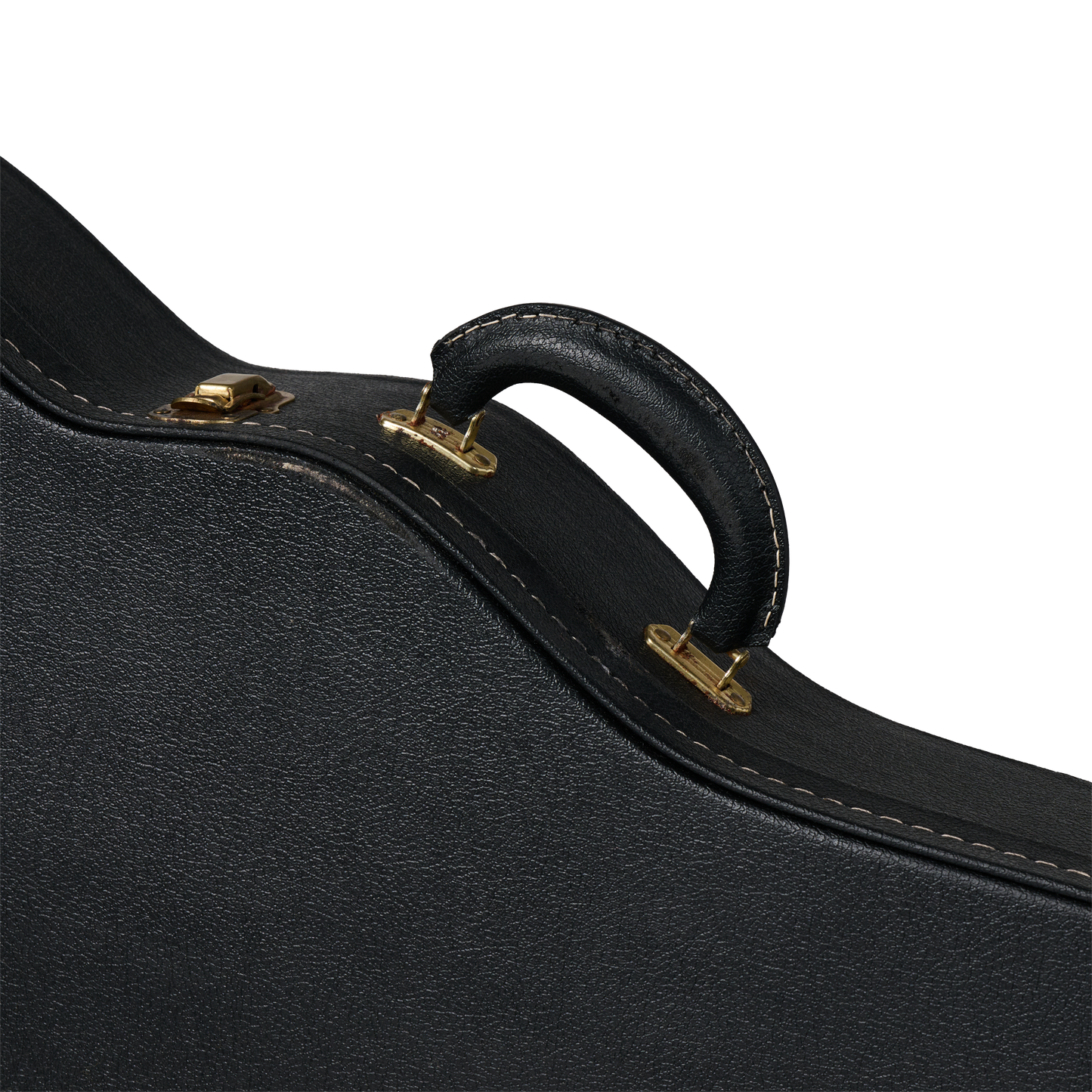 Lifton Historic Hardshell Case, Les Paul Custom, Aged, Black/Goldenrod Hardshell Case Lifton