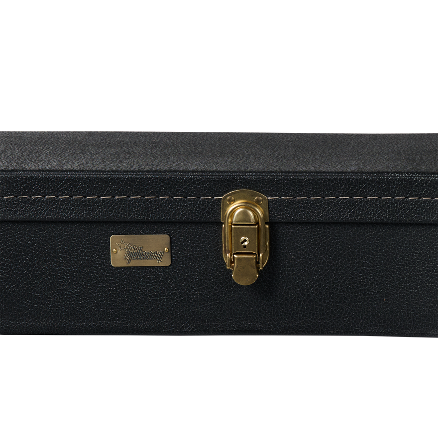 Lifton Historic Hardshell Case, Les Paul Custom, Aged, Black/Goldenrod Hardshell Case Lifton
