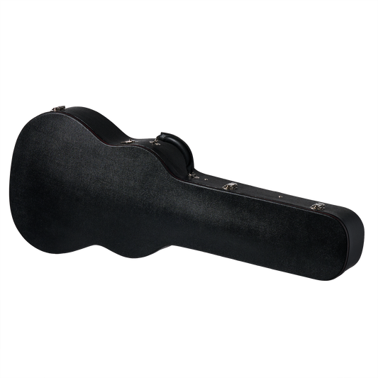 Gibson Pre-War Historic Hardshell Case, LG-2, Black/Purple Hardshell Case Gibson