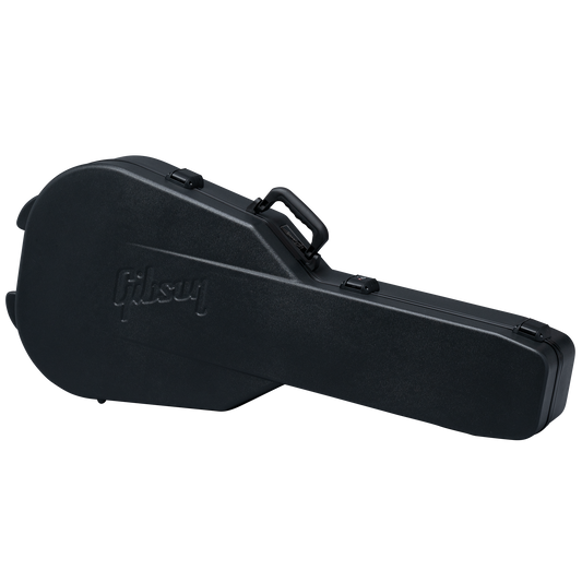 Gibson Deluxe Protector Case, Jumbo Acoustic, Black Hardshell Case Gibson