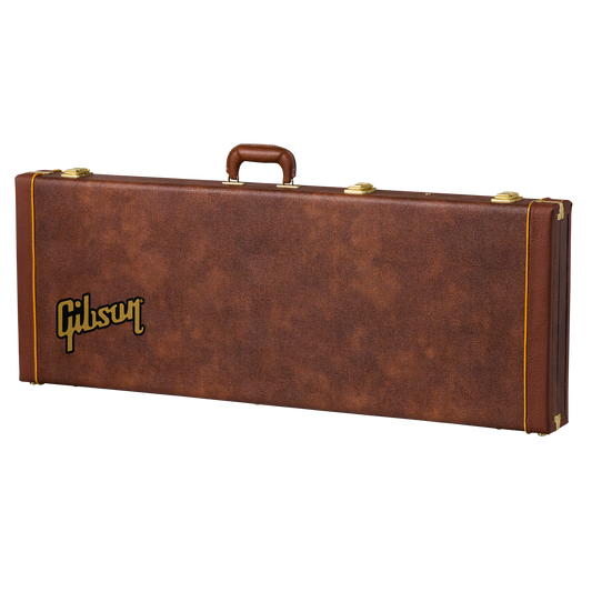 Gibson Original Hardshell Case, Theodore Standard, Brown/Red Hardshell Case Gibson