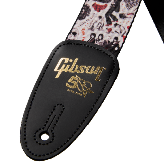 Gibson Tom Petty & the Heartbreakers Guitar Strap, Exclusive Strap Gibson