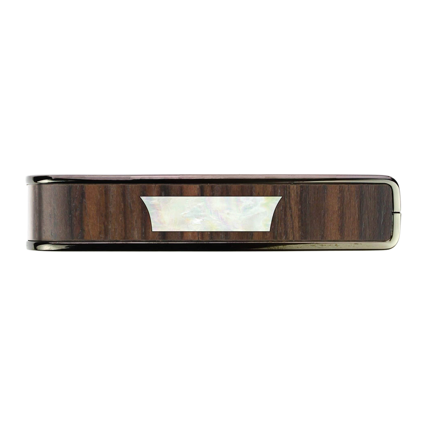 Gibson Trapezoid Rosewood Capo, Black Chrome, Exclusive Capo Gibson