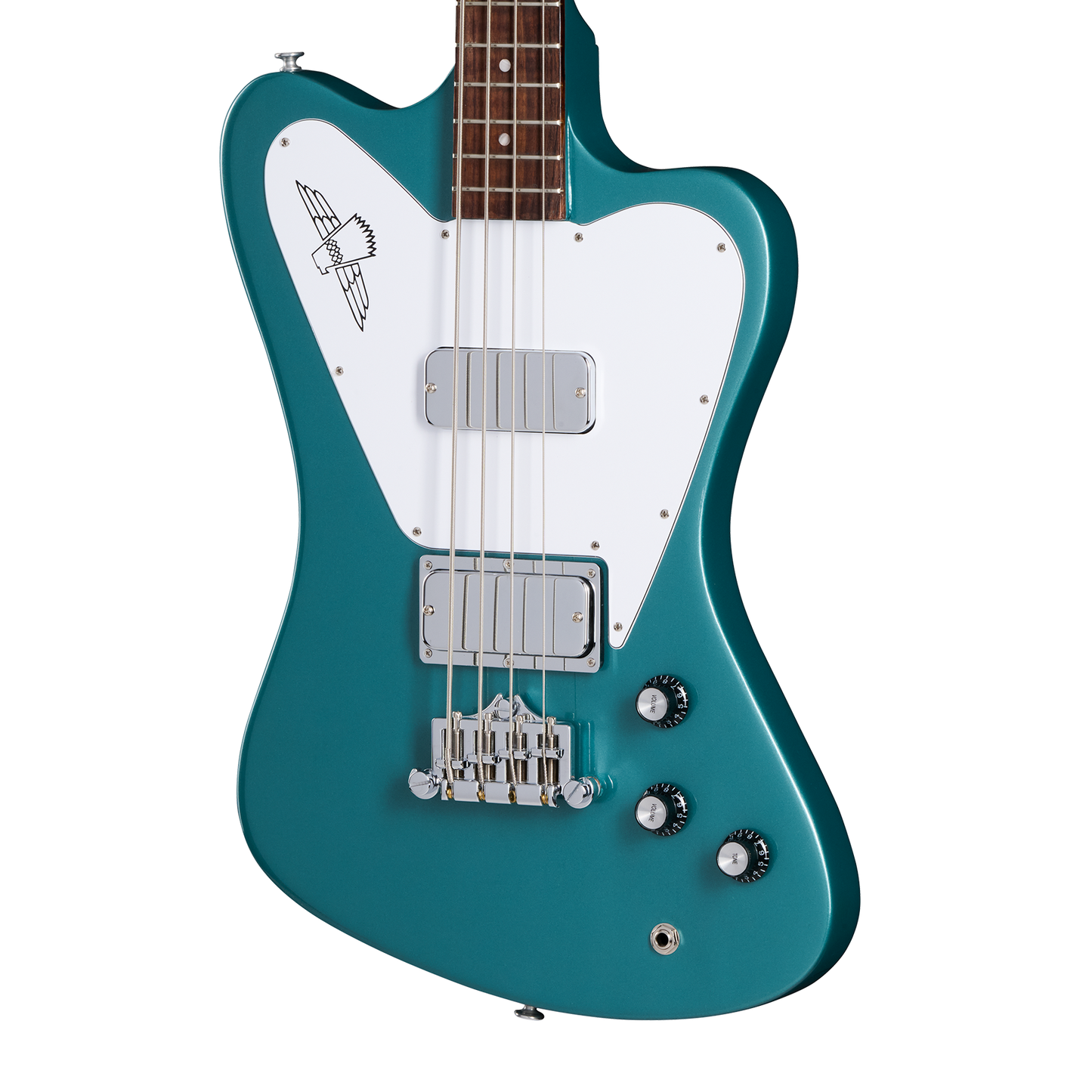 Gibson Non-Reverse Thunderbird, Faded Pelham Blue, Exclusive Electric Bass Gibson