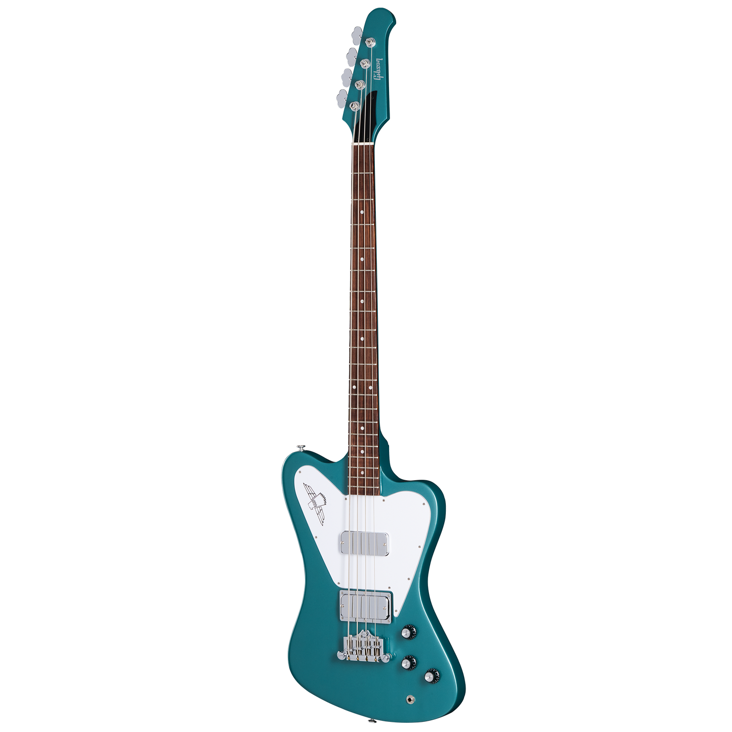 Gibson Non-Reverse Thunderbird, Faded Pelham Blue, Exclusive Electric Bass Gibson