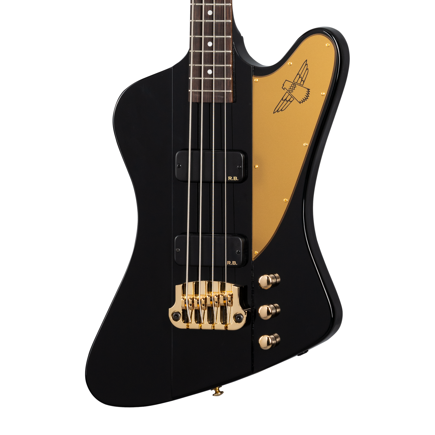 Gibson Rex Brown Signature Thunderbird, Ebony Electric Bass Gibson