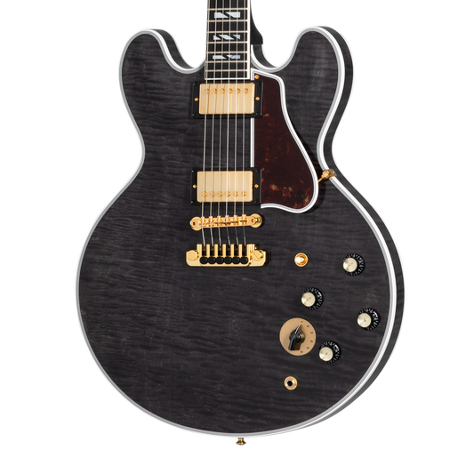Gibson Custom B.B. King Lucille Legacy, Transparent Ebony Electric Guitar Gibson Custom