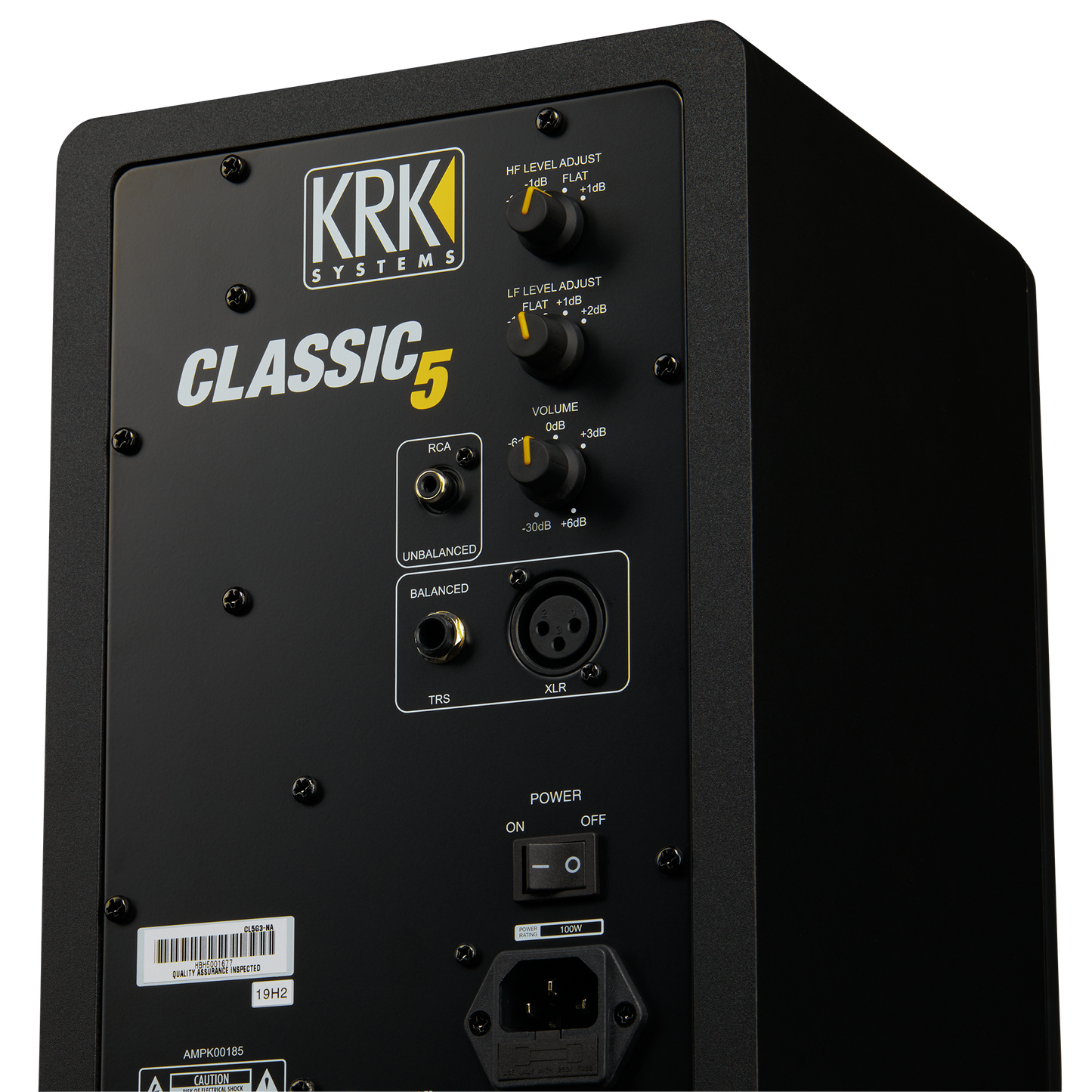 KRK 5" Studio Monitor Classic, Black Studio Monitors KRK