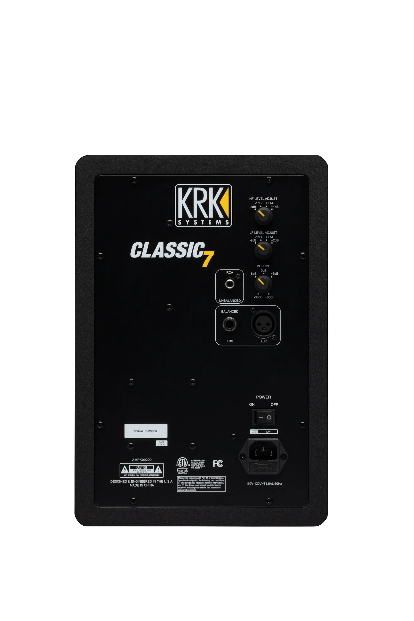 KRK 7" Studio Monitor Classic, EU Studio Monitors KRK
