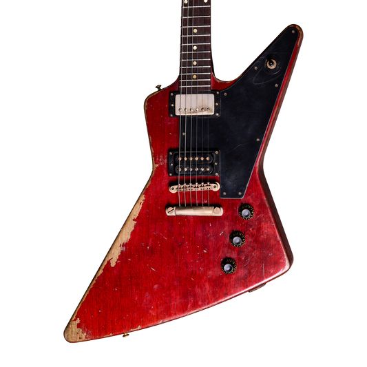 Gibson Custom Leo Scala Explorer, Custom Addiction, Dark Cherry Electric Guitar Gibson Custom