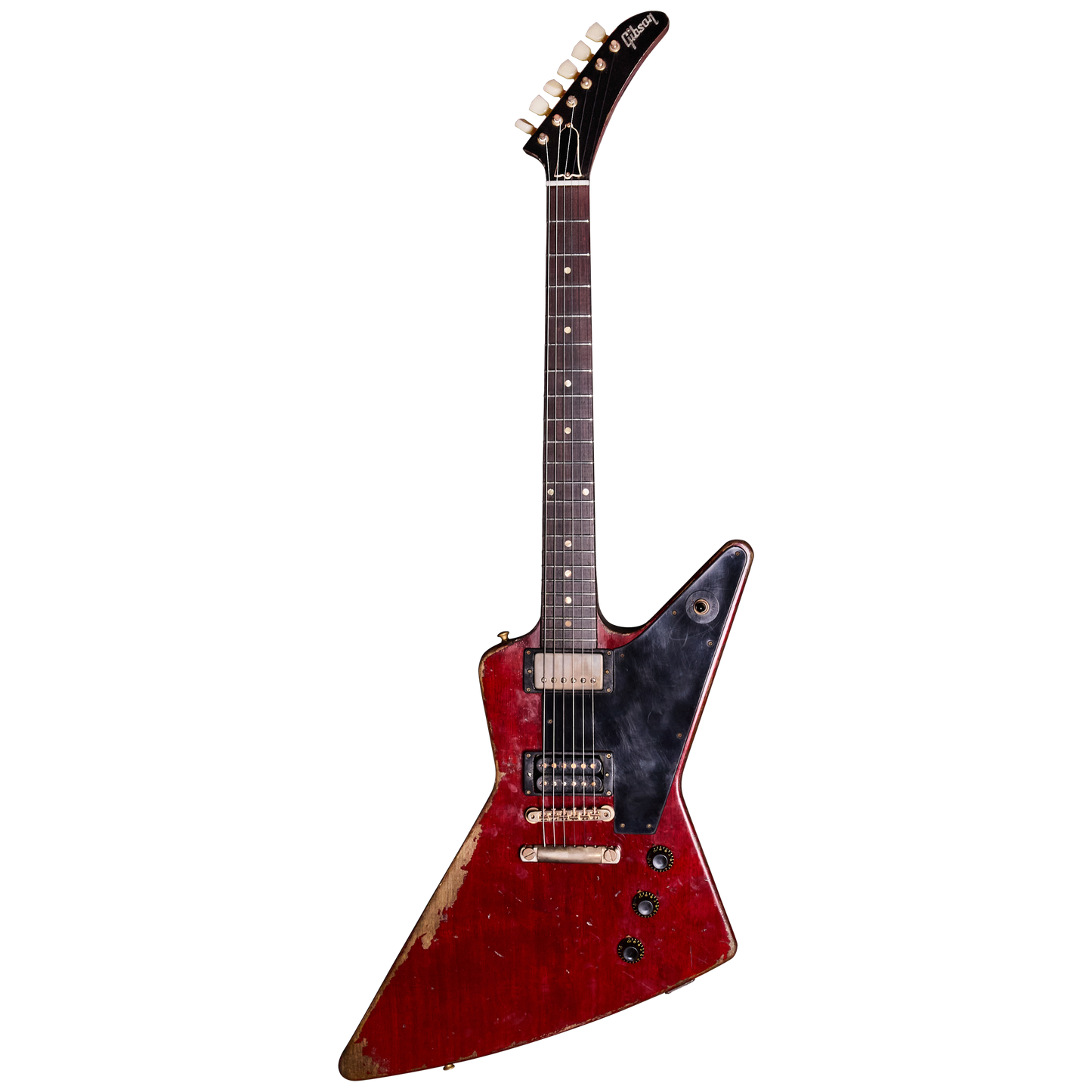 Gibson Custom Leo Scala Explorer, Custom Addiction, Dark Cherry Electric Guitar Gibson Custom