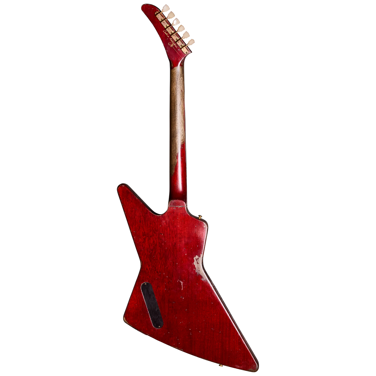 Gibson Custom Leo Scala Explorer, Custom Addiction, Dark Cherry Electric Guitar Gibson Custom