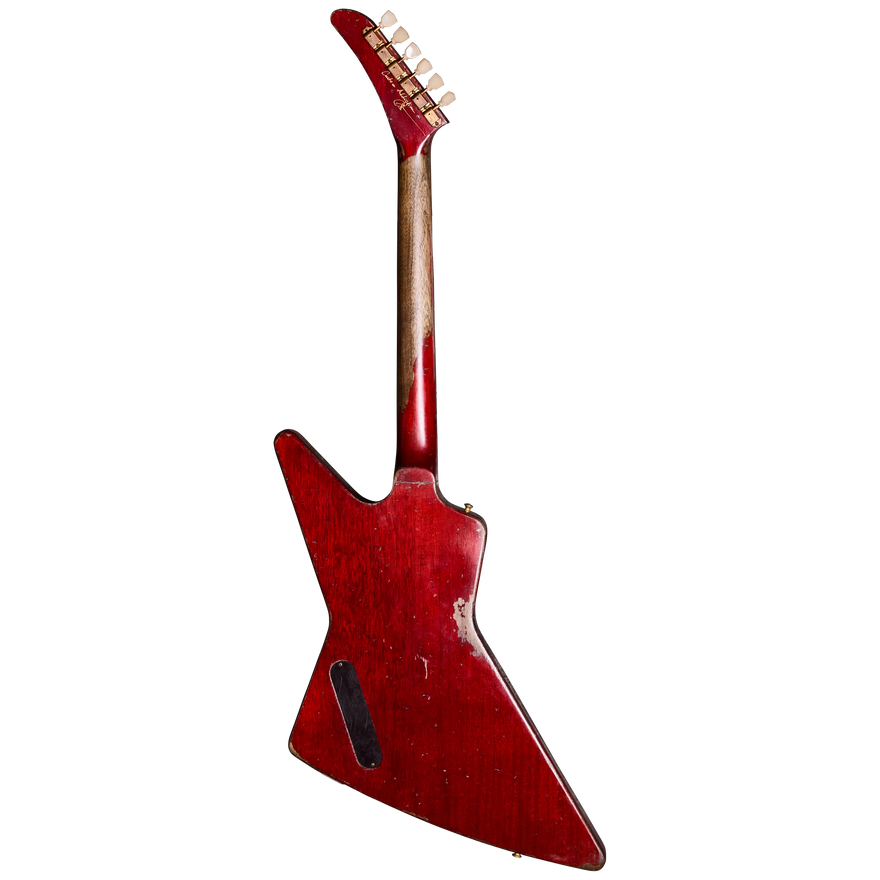 Gibson Custom Leo Scala Explorer, Custom Addiction, Dark Cherry Electric Guitar Gibson Custom