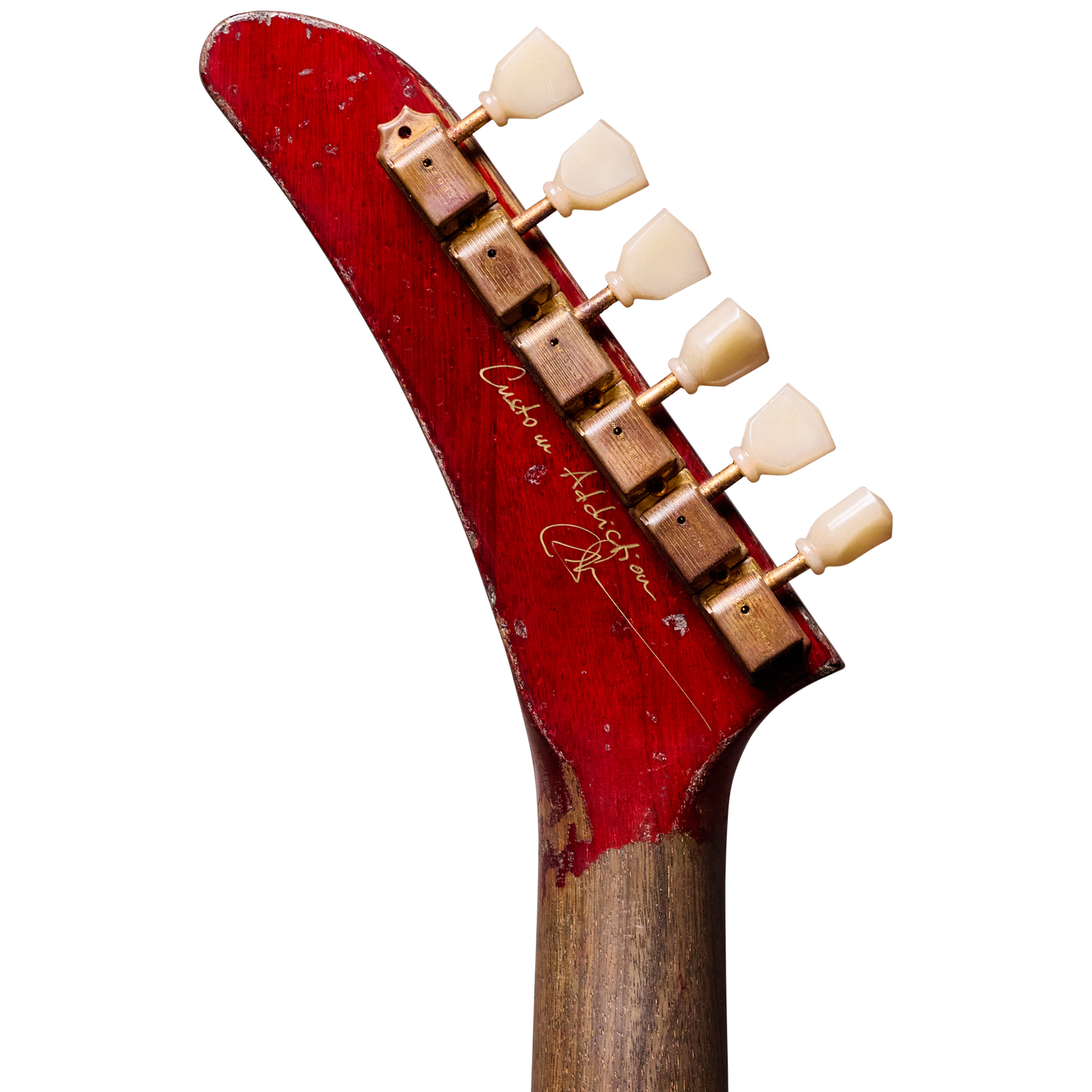 Gibson Custom Leo Scala Explorer, Custom Addiction, Dark Cherry Electric Guitar Gibson Custom