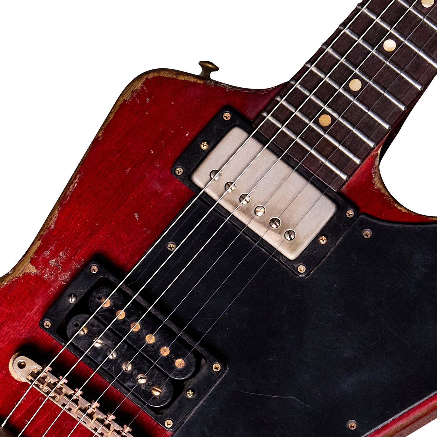 Gibson Custom Leo Scala Explorer, Custom Addiction, Dark Cherry Electric Guitar Gibson Custom