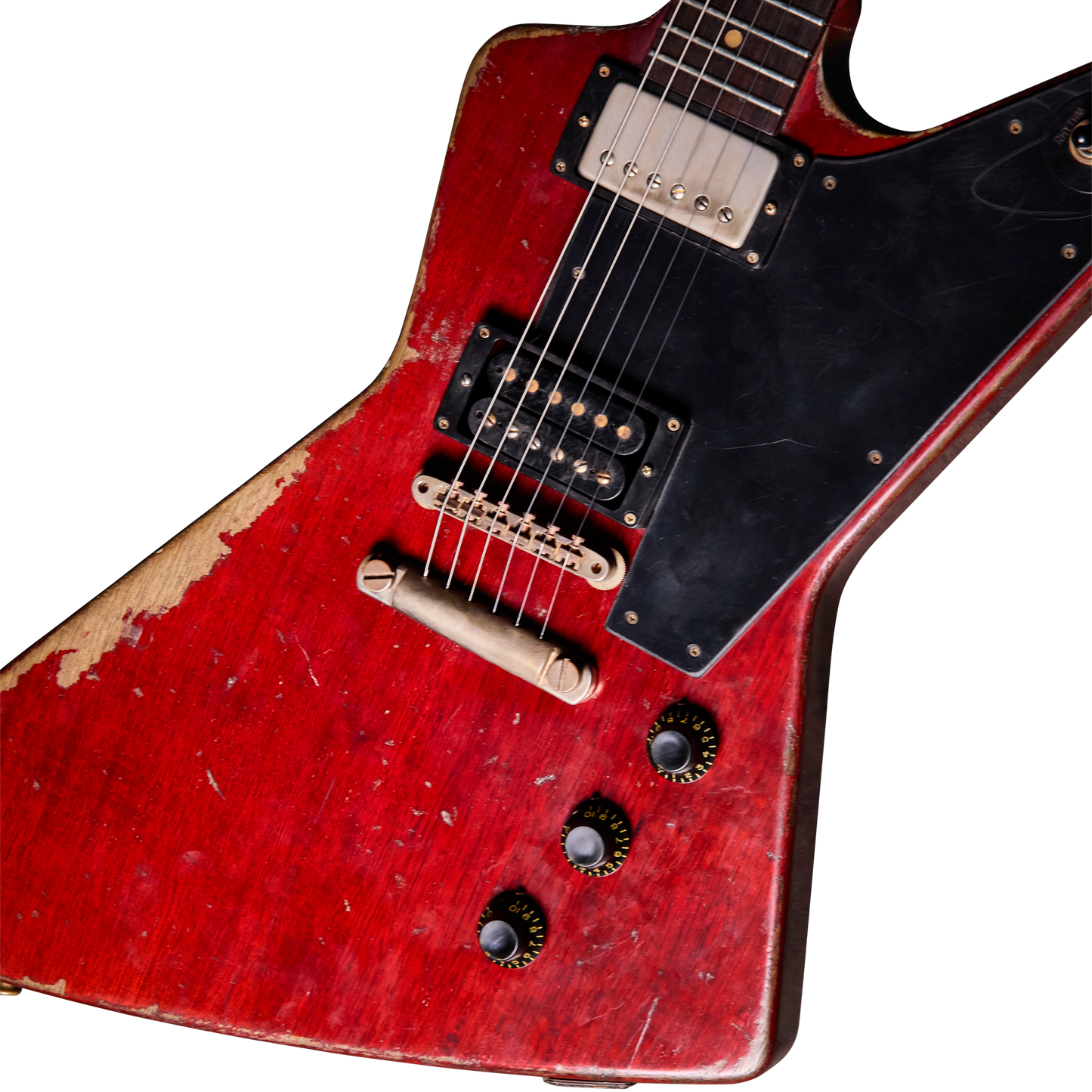 Gibson Custom Leo Scala Explorer, Custom Addiction, Dark Cherry Electric Guitar Gibson Custom