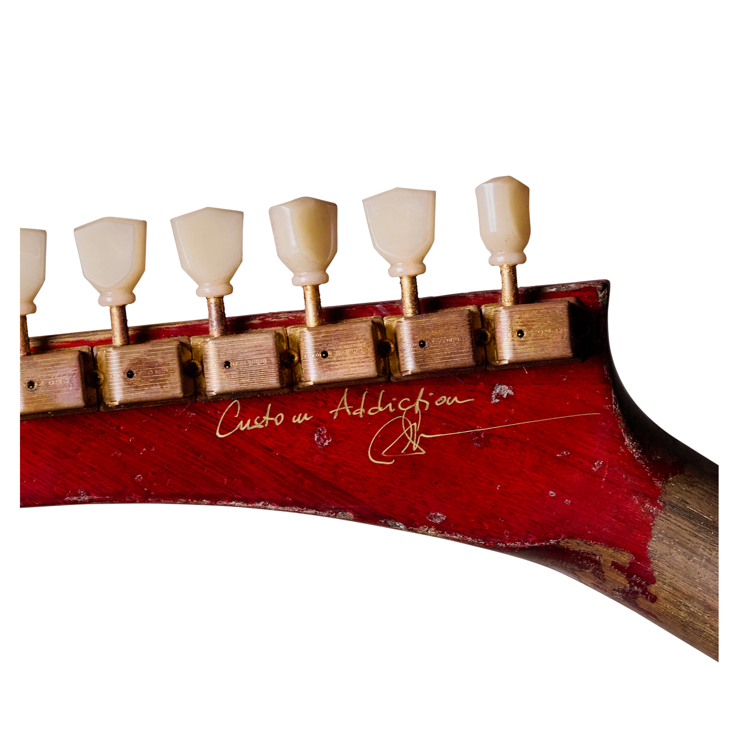 Gibson Custom Leo Scala Explorer, Custom Addiction, Dark Cherry Electric Guitar Gibson Custom