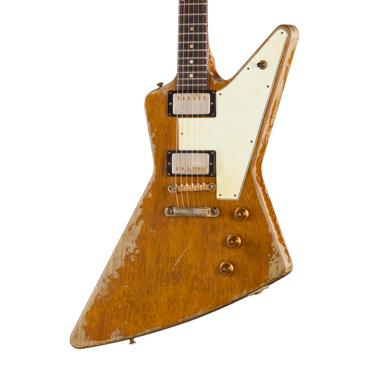 Gibson Custom Leo Scala Explorer, Dark Addiction, Natural Electric Guitar Gibson Custom