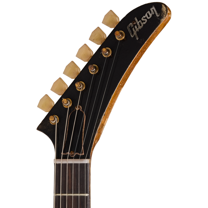 Gibson Custom Leo Scala Explorer, Dark Addiction, Natural Electric Guitar Gibson Custom